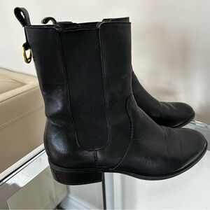 Ralph Lauren Black Ankle Boots